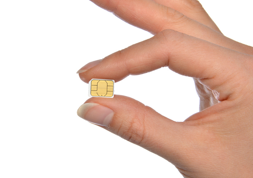 Hand hold micro nano SIM card